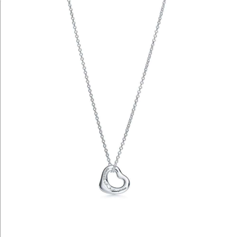 Tiffany & Co Elsa Peretti Open Heart Pendant